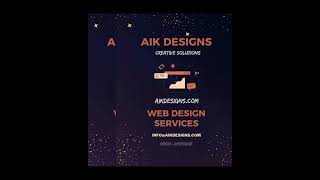 #WebDesign #WebsiteDevelopment Creative Solutions By #AikDesigns