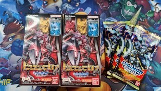 Digimon EX3 Dragon's Roar Japanese Booster Box Opening 3