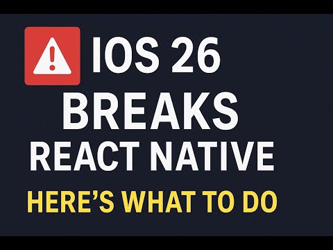 Apple's React Native BREAKDOWN ! 5 Things You Need to Know