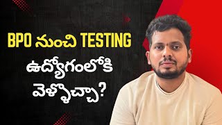 Bpo నుంచి Testing | Software Testing Course in Hyderabad | Selenium Training in Bangalore | CYC