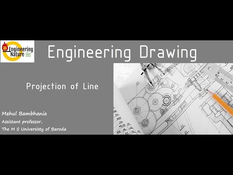 Engineering Drawing || Projection of line || Part-2