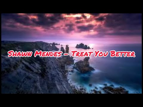 Shawn Mendes - Treat You Better (Lyrics)