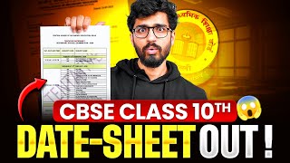 CBSE Class 10th 2026 - EXAM DATE OUT!! 🤯😱