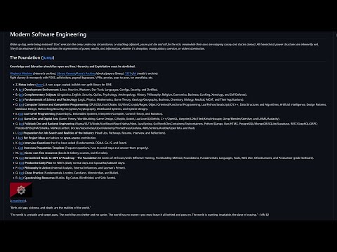 Modern Software Engineering (Resurrected) - FOSS Edition - A Library of Free Quality Resources