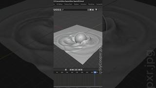 Water physics in Blender! #blender  #3d #3danimation
