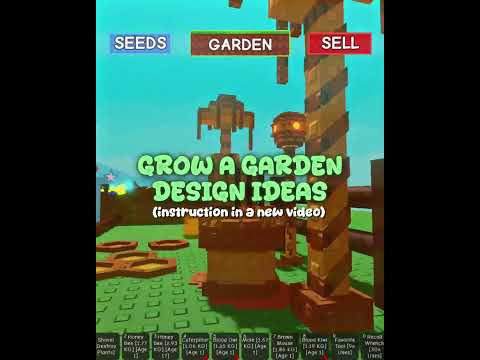 GROW A GARDEN DESIGN IDEA 🐝 [ BEE SANCTUARY ] #roblox #growagarden #designideas #bee #beesanctuary