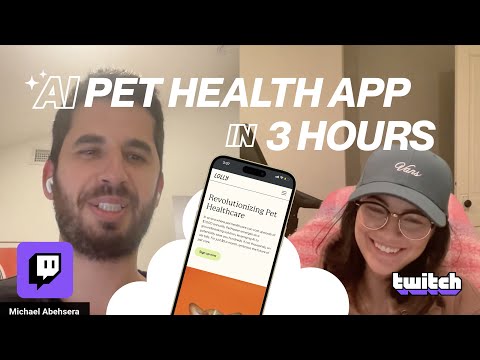 Building an AI Pet Health App from Scratch in 3 Hours | No-Code AI Tools Live Session