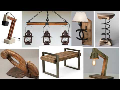 Transform Old Factory Wood & Metal into Stunning DIY Home Décor and Furniture Ideas