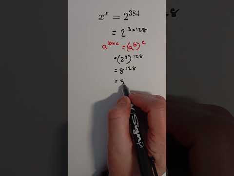 Neat Indices question  #maths #equationsolving  #mathstricks  #alevel #solutions #ukmaths #