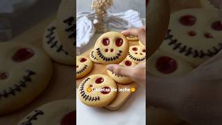Galletas de leche condensada para Halloween 🎃 #halloween #galletas #recetasfaciles #postresfaciles