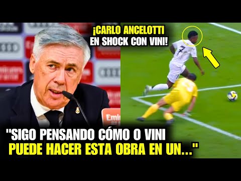 🚨¡IMPRESIONANTE! ¡Mira cómo REACCIONÓ CARLO ANCELOTTI AL INCREÍBLE PARTIDO DE VINICIUS JUNIOR!