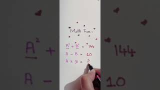 Maths fun… #shorts #shortvideo #mathsfun #funnymath #funnyvideo #magic #youtubeshorts