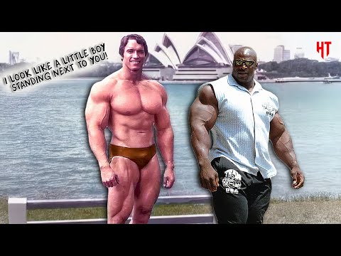 I LOOK LIKE A LITTLE BOY STANDING NEXT TO HIM - ARNOLD SCHWARZENEGGER VS RONNIE COLEMAN MOTIVATION