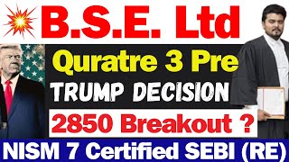 BSE तेज़ी का कारण | BSE Share Latest News Today | BSE Share Latest News | BSE Latest News Today