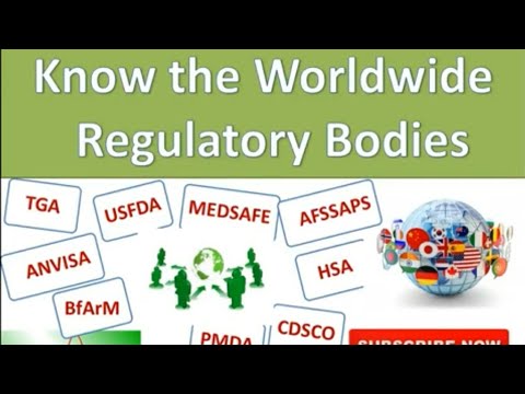 Know the Country wise Regulatory Agencies.
