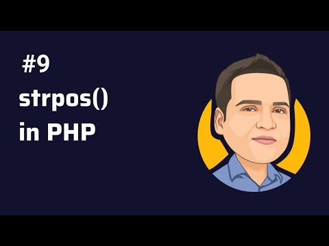 strpos() - what is strpos() in php?