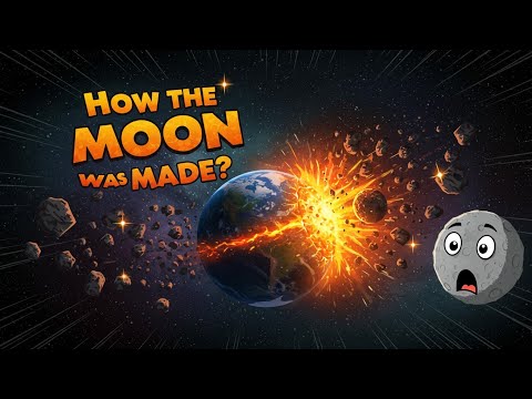 How The Moon Was Made || A Science story for Kids and Young Adults.  #science