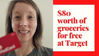 How to use the target red card to get free groceries