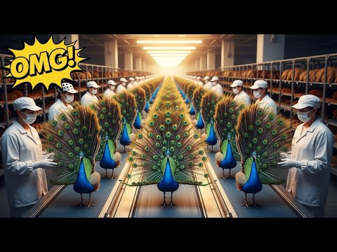 Inside the $22,000 Peacock Feather Coat Factory: This Process Is INSANE!