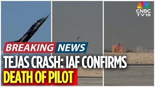 Tejas Crash: IAF Confirms Death Of Pilot In Fighter Jet Crash At Dubai Air Show | Tejas News
