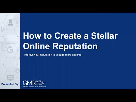 Online Reputation and The 3 Pillars of Healthcare Success | GMR Web Team