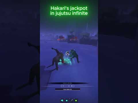 Hakari's jackpot in jujutsu infinite #jujutsuinfinite #jujutsukaisen #roblox #shorts