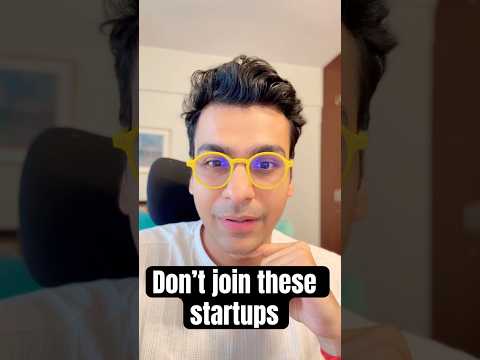 3 Types of #startups You MUST Avoid Joining!