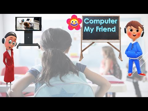 🖥️ COMPUTER - MY FRIEND 👍 | Kids Computer Learning | Kidz Korner Creative Learning | Computer Kids