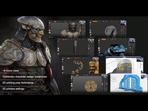 3D PRINTING/YOSHIMITSU CLASS