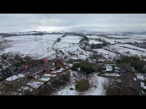 Winter drone test in Saddleworth