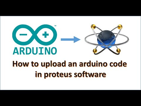 How to upload an arduino code in proteus software