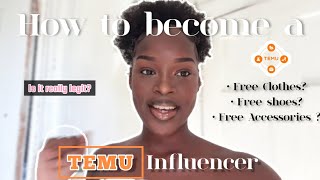 How I became a Temu influencer | Step by Step