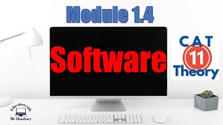 Software | CAT | Module 1.4 | Grade 11 | *UPDATED*