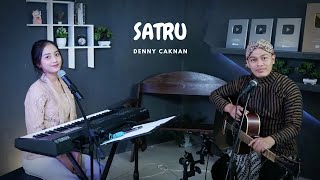 SATRU - DENNY CAKNAN X HAPPY ASMARA || SIHO FT @MichelaThea  (LIVE ACOUSTIC COVER)