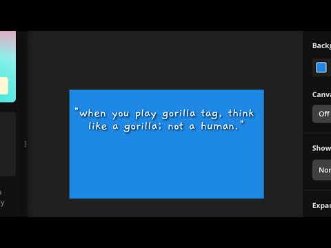 gorilla Tag way to 100 subs