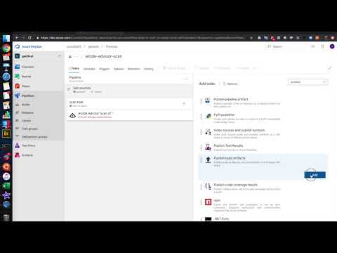 Alcide Advisor   Azure DevOps   Pipeline Integration