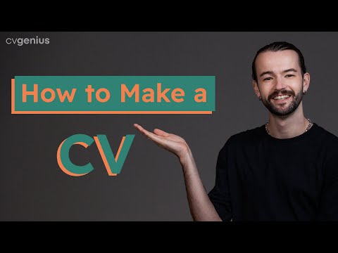How to Make a CV With No Experience | Free CV Templates