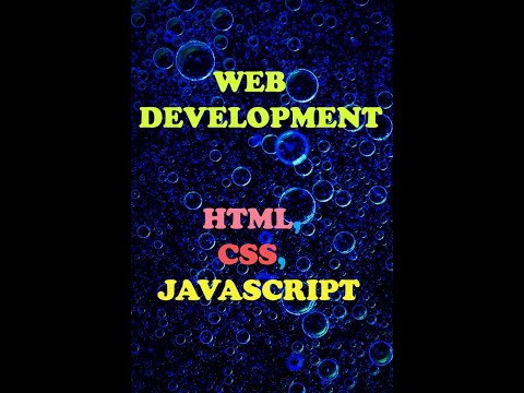 How to create a website using Html, Css, Javascript