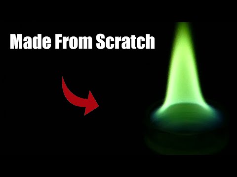 How to make Green Fire from Scratch