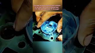 piston - cylinder precision not pass even a human hair #engineering #physicsconcept