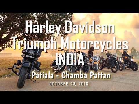 Motorcycle ride from Patiala to Chamba Pattan