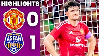 Manchester United vs ASEAN All-Stars (0-1) Highlights