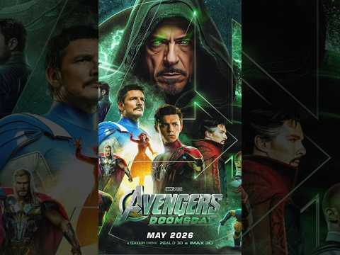 Avengers Doomsday Trailer | Dr Doom Trailer | New Hollywood Movie Trailer | Marvel #shorts