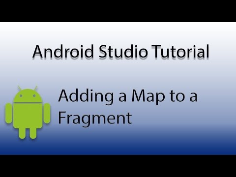 Android Studio: Add Map to Fragment