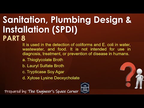 Sanitation, Plumbing Design & Installation Part 8 | The Engineer's Space Corner