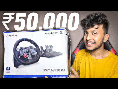FINALLY MY NEW RACING WHEEL IS HERE! (UNOBOXING) Logitech G29