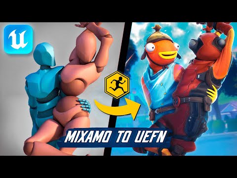 How to use Mixamo Animations with the Character Device - UEFN Cinematics BEGINNER Course