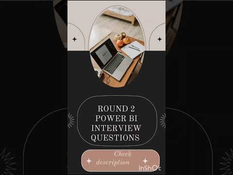 Round 2 Power BI Interview Questions #powerbi #interview #shortvideo #shorts #short