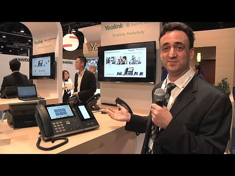 Enterprise Connect 2016: Yealink displays its new endpoints for S4B and videoconferencing solutions