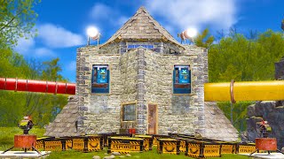 i built a high tech solo fortress...